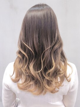 アイティーバイアルバム 松戸店(IT by ALBUM) ベージュグラデーション_カーキグレージュマッシュ_ba322292