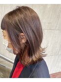 ウブヘアー＋インナーカラー