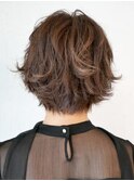 無造作_エアリーショート_レディース_三軒茶屋_トリートメント