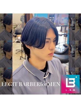 レジット メンズ ヘアサロン(LEGIT MEN's HAIR SALON) Wカラーアッシュ×マッシュウルフ