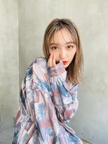 【ARTE表参道/青山】大人可愛いレイヤー×ハイトーンベージュ