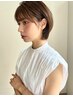 【白髪対策】似合わせカット+白髪ぼかしカラー+ミルボン4step TR  