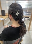 結婚式お呼ばれhair