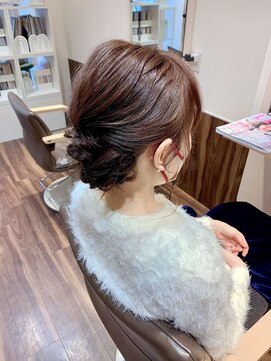 グリーンフィールコパン(green feel copains) サイドパートアレンジ