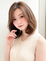 アグノス 青山(Agnos) イメチェンシルキーベージュ前髪小顔カット美髪大人可愛い