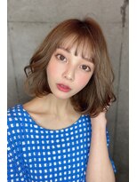 リークフー(Ree cu fuu)&nbsp;10代20代30代40代 前髪　マチルダボブにパーマ　藤沢