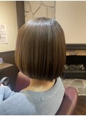 艶髪ワンレンボブ
