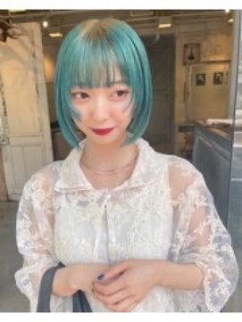 スペシャルオオサカ 難波店(Special OSAKA) 【Special OSAKA】グリーンボブ