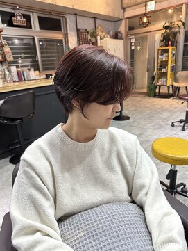 シールドヘアー 沖縄 新都心(C'LD Hair) 小顔ショート/ハンサムショート/マッシュショート/ショート