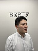 清潔感のある爽やかなアップバング×刈り上げショート！！