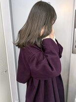 イコ 表参道原宿(ico)&nbsp;オリーブグレージュ イルミナカラー 暗髪