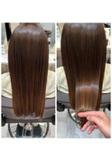 高濃度水素ケアカラー＋髪質改善トリートメント
