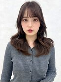 韓国レイヤー/ワインレッド/マロンベージュ/イメチェン/吉祥寺