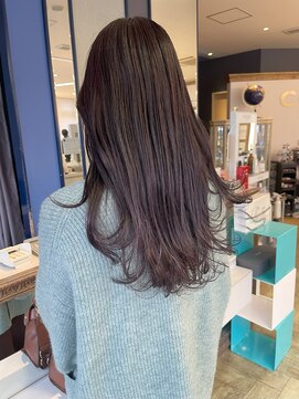 コワファースト 大分(COIFF1RST) バイオレットグレージュカラー