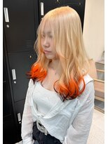 ニュート(Neut )&nbsp;狐カラー/ブリーチ抜きっぱなしデザインカラー/エンドカラー