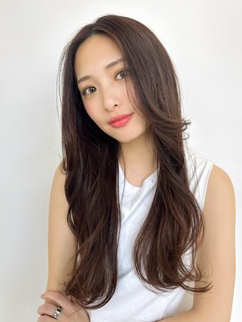 ルービック 京橋(Rubik's) 【大人レイヤー×柔らかブラウン】ツヤ感セミロング