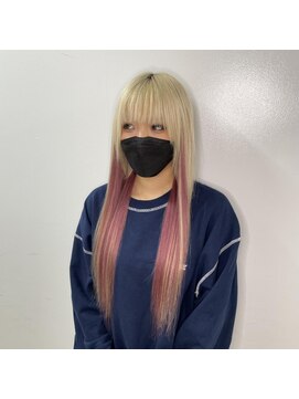 ブランシスヘアー(Bulansis Hair) プルエクで作るインナーカラー