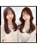 【初回/平日限定】似合わせカットカラー+トリートメント／Mitsuki指名
