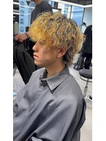 ステラ(STELLA)&nbsp;波巻きスパイラル/メンズカット/メンズ/メンズサロン/波巻き