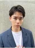 刈り上げセンターパート曲がる縮毛矯正銀座一丁目