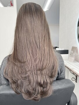 リアル(REAL) olive beige×layer cut