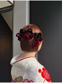 《moeka》着物ヘア