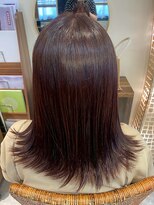 ヘアリゾート粋 トゥジュ 池袋東口店(tujuh)&nbsp;艶髪/髪質改善/ブラウン/ミディアム/レイヤーカット