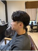 フェザーパーマ　フェザーショート　仏陀パーマ　八王子