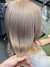 カット＋ダブルカラー(ケアブリーチ)￥16500【渋谷】