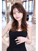 大人ガーリー顔周り似合わせカット/レイヤーカット/髪質改善