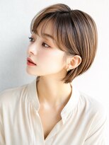 ソレア(SOLEA)&nbsp;20代30代40代50代髪質改善ミルクブラウンナチュラルショート