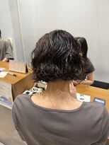 エマピボット 中川本店(EMA PIVOT)&nbsp;ボブ × パーマの簡単スタイリング