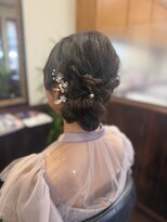 ユアサ(YUASA)&nbsp;結婚式お呼ばれヘアセット