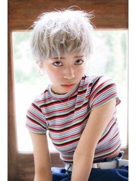 サロンドミルク 原宿(salon de MiLK) ベビーショート×サマーホワイト