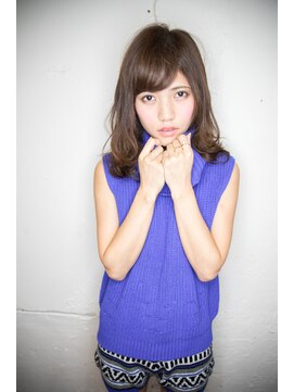 リル(Lilou) 【Lilou】大人可愛いおろし流し前髪☆