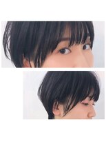 エトネ ヘアーサロン 仙台駅前(eTONe hair salon)&nbsp;ナチュラルショート × 小顔