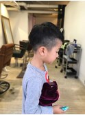 キッズカット【ツーブロックショート】