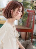 外国人風こなれ感…くせ毛風前下がりボブ52★戸頭20代/30代/40代
