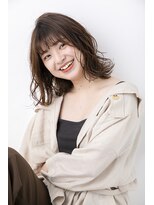 アンジュール(UNJOUR.)&nbsp;【UNJOUR】ゆるふわボブ×サファイアベージュ　20代30代40代