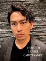 プレミアムバーバー 表参道店(PREMIUM BARBER produce by HIRO GINZA)&nbsp;ツイストスパイラルパーマ×ツーブロック