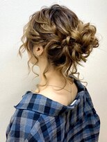 ルーズで私服でもドレスでも似合う！『ルーズシニヨンアップ♪』