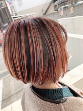 ツインカムエーデックス(TWINCOME index) ボブエアーバレイヤージュ