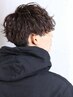 【メンズ◎人気NO.1◎】カット×波打ち波巻きパーマ×トリートメント