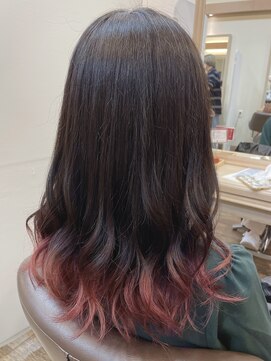 アルターリール(aL ter Rire) チェリーピンク/裾カラー/中村郁未