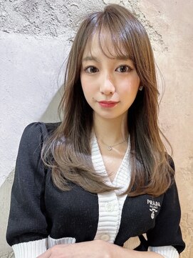 ロンドローズ 名古屋(Lond damaskRose) 髪質改善 ショートボブ インナーカラー 韓国風 前髪カット 小顔