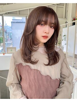 アクアオモテサンドウ(ACQUA omotesando) ◇ワンカールで簡単♪ロングウルフカット!