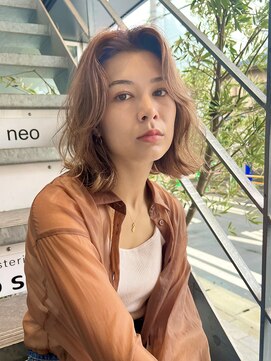 クラリス バイネオ 武蔵小杉(Claris by neo) 低温デジタルパーマでつくる♪大人カジュアルボブ