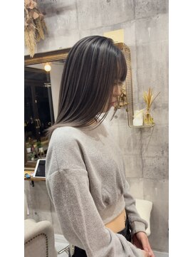 空 【Sera】バレイヤージュ/ハイライト/レイヤーカット／ハイトーン