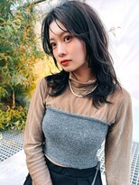 cheri銀座　シースルーバング×透けるblack