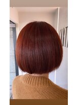 アース 国立店(HAIR&MAKE EARTH) 赤ブラウン